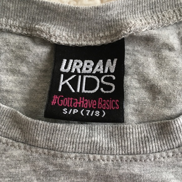 Urban Kids Grey T-Shirt - Picture 2 of 2